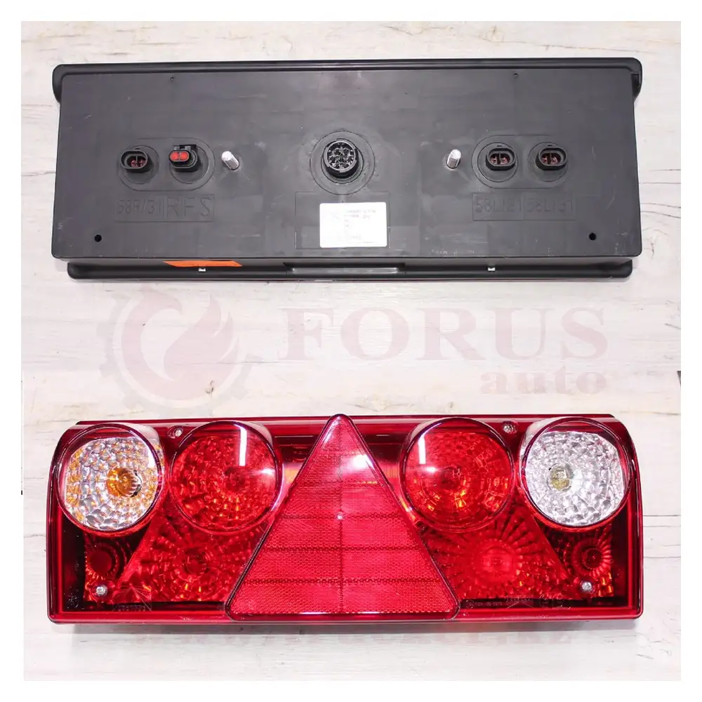 Фонарь задний EUROPOINT-II Schmitz 5-разъёмов (1-AMP, 4-AMP Superseal 2pin)