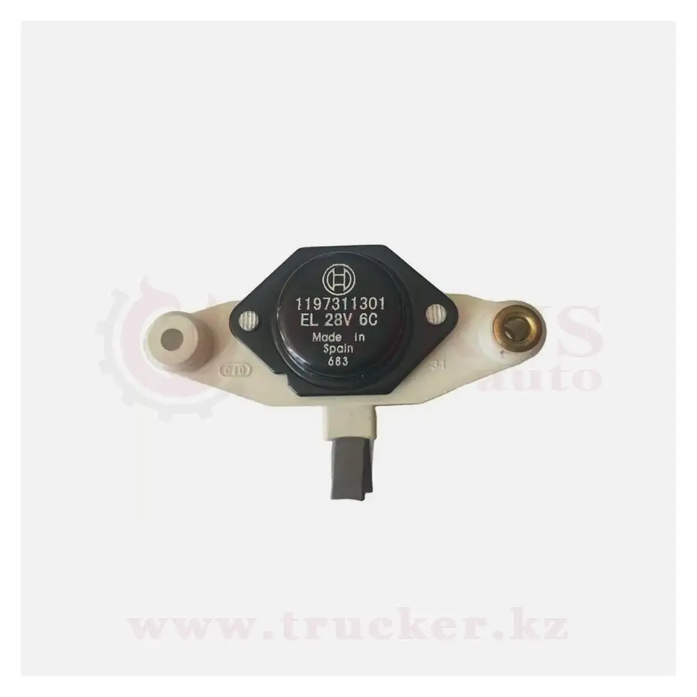 1197311301 (01) Реле регулятор напряжения 28.5V, Scania 4s, Volvo F12/FH12, IVECO, RVI BOSCH — изображение 1