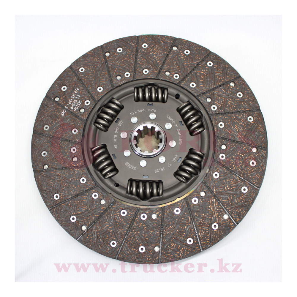 Диск сцепления SACHS 1878080037 МАЗ