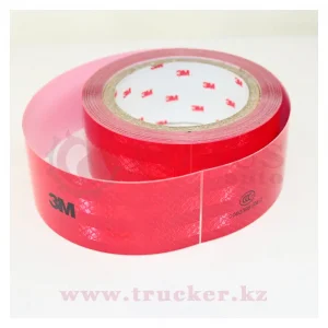 Лента светоотражающая 3M красная фрагментированная (3M_StickyRED)