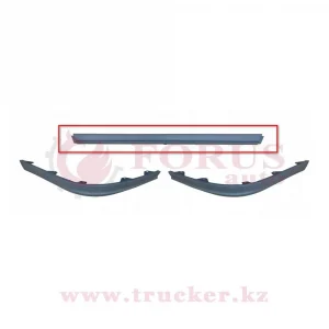 Юбка бампера VOLVO FH 2021 средняя часть черный пластик (SK-4300099-01, 18300588, 21492585)