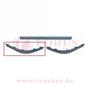 Юбка бампера VOLVO FH 2021 угол правый черный пластик (SK-4300100-01, 21492588, 18300587)