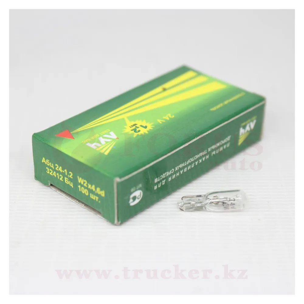 32412bts (01) Лампа безцокольная 1.2W/24V, W2,0х4,6D T5 ЛУЧ — изображение 1
