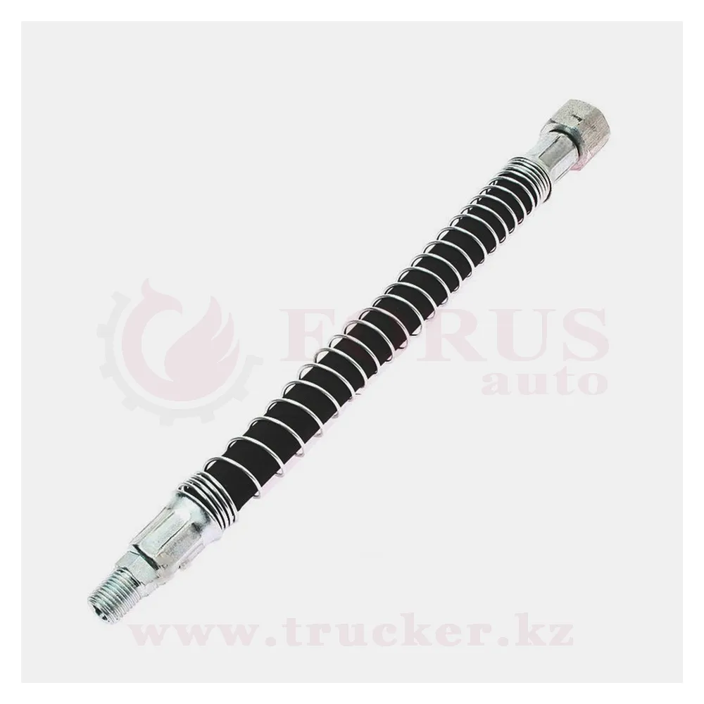 5335-1602772 (01) Шланг сцепления короткий L=275 мм. Маз M20x1,5 - Ш20х1,5 — изображение 1