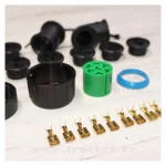 Разъем Bayonet 7-pin ASS-2 угловой зеленый (правый) для EUROPOINT/EUROPOINT IISchmitz — изображение 3