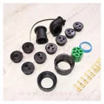 Разъем Bayonet 7-pin ASS-2 угловой зеленый (правый) для EUROPOINT/EUROPOINT IISchmitz — изображение 6