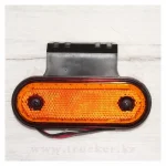 Фонарь габаритный с кронштейном  115 мм 20 LED (жёлтый)