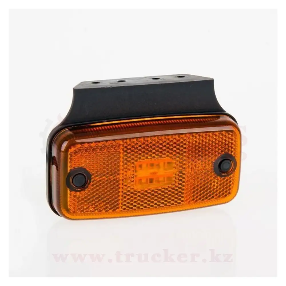 ft-019zpluskled (01) Фонарь габаритный жёлтого цвета LED, с кронштейном, проводом 0.5м, 110х54 — изображение 1