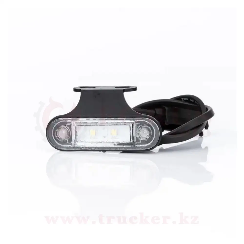 ft015bpluskled (01) Фонарь габаритный LED белый с проводом 0.15м на кронштейне, 85х27мм / MAN — изображение 1