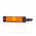 Фонарь габаритный LED желтый с проводом 0.15м‌‌‌‌‌ прямоуг 130x32