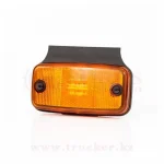 Фонарь габаритный LED желтый с проводом 0.15м на кронштейне, 110х54