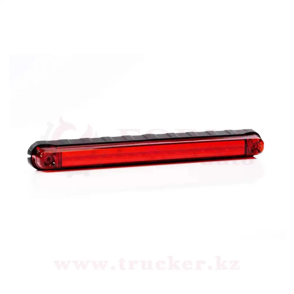 ft092cled (01) Фонарь габаритный красный LED 12-36В с проводом 15см (241,5х27,5мм) — изображение 1