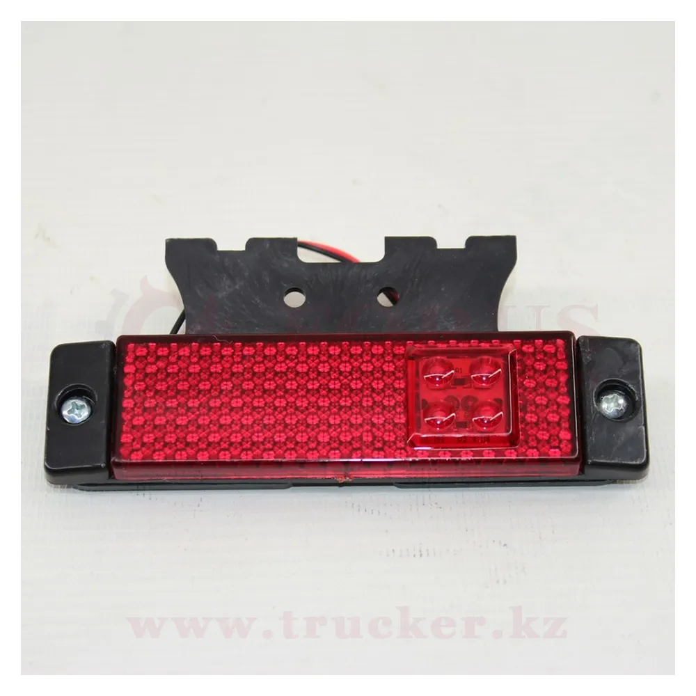 l0133-00 (01) Фонарь габаритный с кронштейном 130*30 мм 4 LED Schmitz — изображение 1