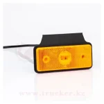 Фонарь габаритный LED желтый с проводом 0.15м на кронштейне / Universal‌‌‌‌‌