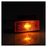 Фонарь габаритный LED желтый с проводом 0.15м на кронштейне / Universal‌‌‌‌‌ — изображение 2