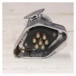 Вилка/Розетка электрическая 7-pin (комплект) тип-N — изображение 3