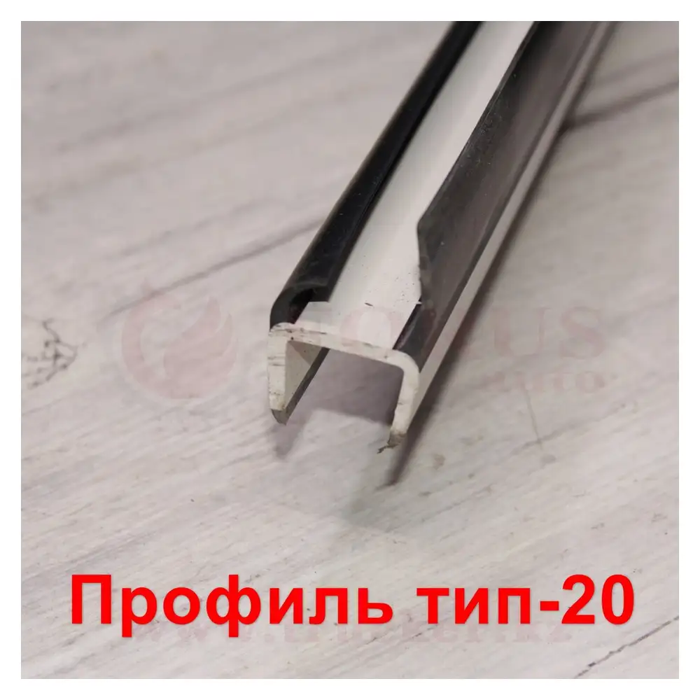 r2080-a (01) Профиль уплотнительный в ассортименте, резинопластик 3 метра — изображение 1