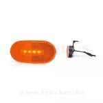 Габаритный огонь W196 12V/24V LED кабель сзади (1383/1384/1385)